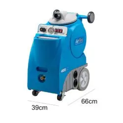 Airflex Miniflex LX carpet cleaning machines have 2 x 3-stage vac motors and a choice of pumps