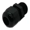 Cable Gland Black Long Thread Magma