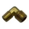 3/8M x  1/4MNPT Elbow Brass